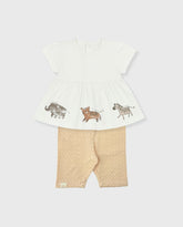 Conjunto Short Puntos Animales Losan